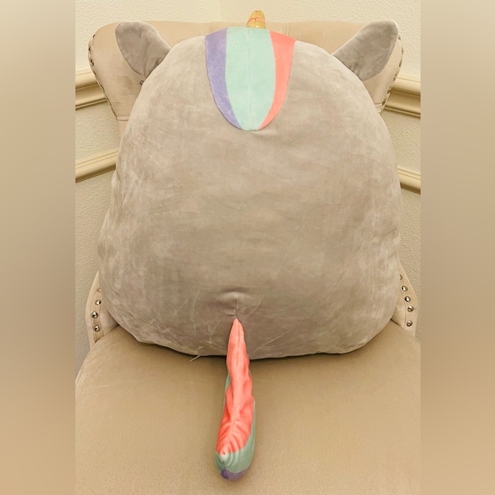 Squishmallows 16” Teresa the Grey Unicorn KellyToy Plush Stuffed Animal. - Picture 4 of 4